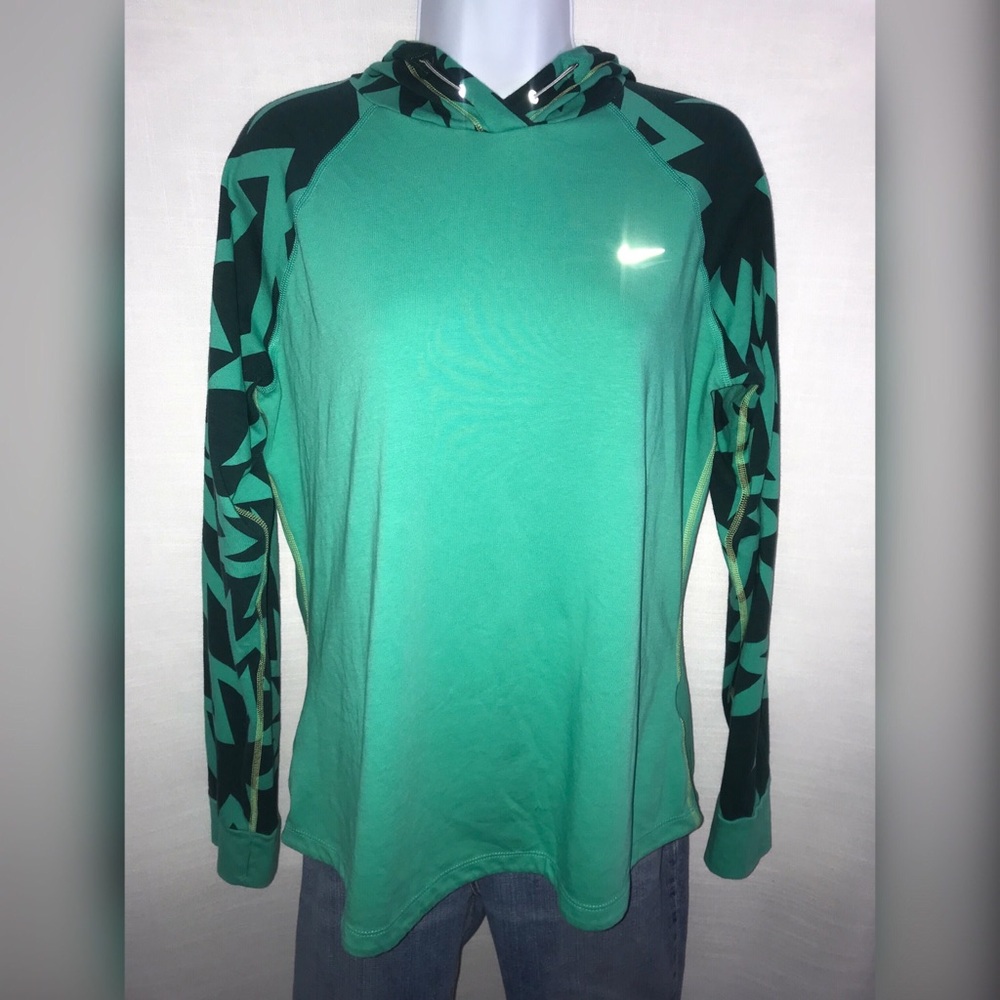 Nike Long Sleeve pullover w/ hoodie.